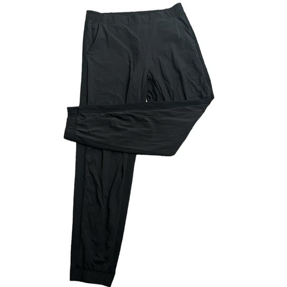 Athleta textured Brooklyn jogger black size 8 - Picture 3 of 9